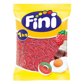 Fini Sour Strawberry Rings - 1KG